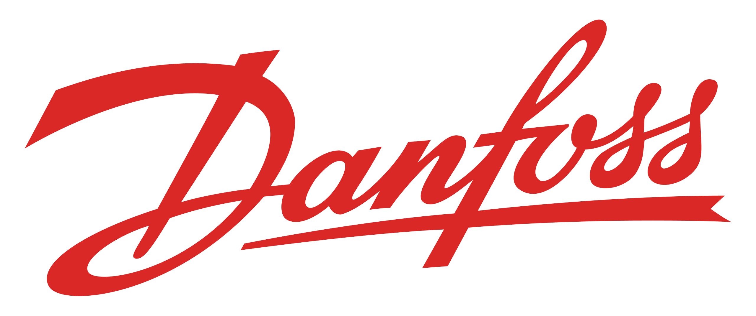 Logo de Danfoss, marca aliada de ELEHIDMILLARES S.A.S